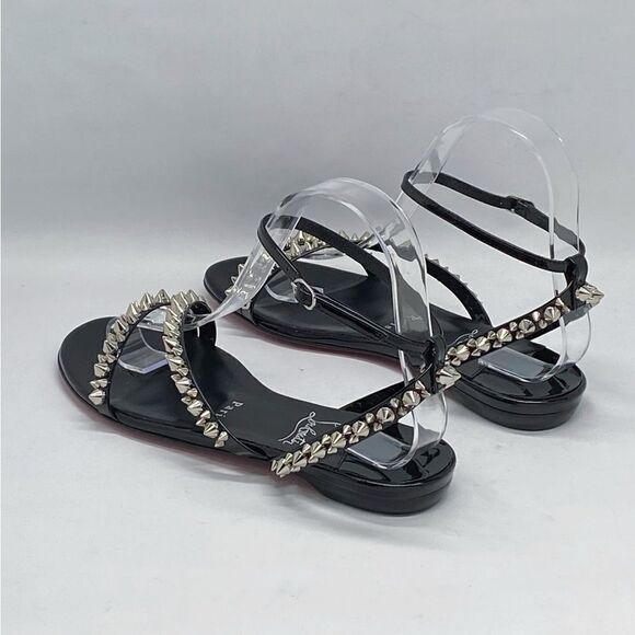 Christian Louboutin Mafaldina Spikes Ankle Strap Sandal size 36 - Picture 10 of 16